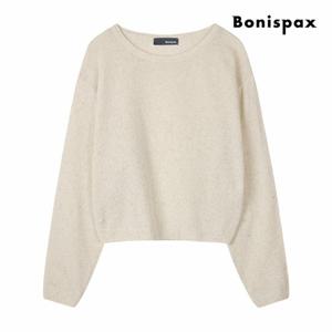 [보니스팍스] 베이직 린넨 루즈핏 긴팔 니트 (XP7KP006M0)