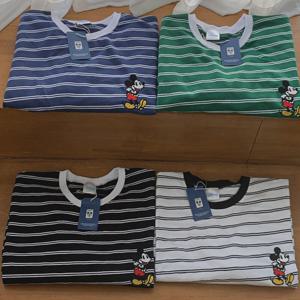 나야홍 / 빅사이즈스트라이프티 U743L507 앙증반팔가로줄티셔츠