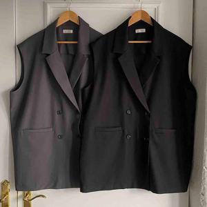 나야홍 / 빅사이즈베스트재킷 U128L507 페이지테일러드박시조끼