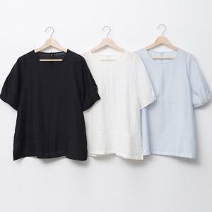 나야홍 / 빅사이즈여름블라우스 U948L507 쿨에어리주름블라우스