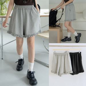 나야홍 / 위쉬몰 GO 이지곱프릴숏밴딩반바지(V010H507) 빅사이