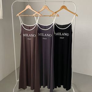 나야홍 / 빅사이즈나시원피스 U929L507 밀라노이태리끈원피스 R