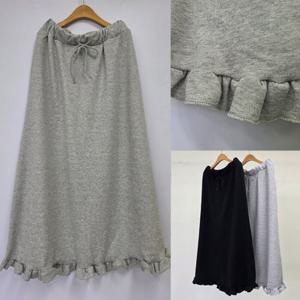 나야홍 / 위쉬몰 RA 커먼밴딩프릴A롱스커트(U195H507) 빅사이즈