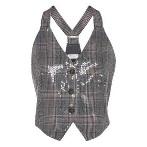 25 FW Brunello Cucinelli 시퀸 체크 베스트 MB163SY906C001 TP441373224