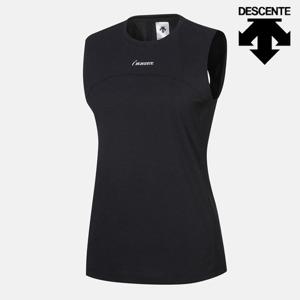 [데상트]데상트 여성 베이직 슬리브리스 SP312TST71BLK0 민소매