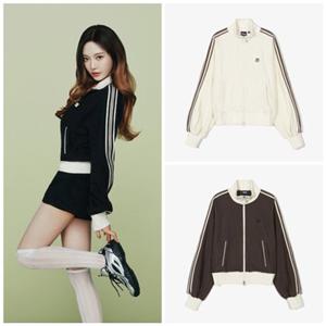 [휠라] FILA 여성용 닝닝 착용 1911 니트 트랙 집업 FS253FT01F001 3종