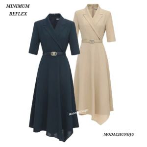 [미니멈]MD 랩 언발 플레어 원피스 MD MYBAWO3140_CJ