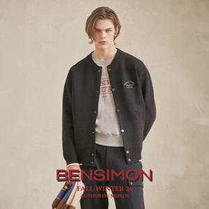 [벤시몽][벤시몽]남성 프렌치 니트 재킷 1종_667112