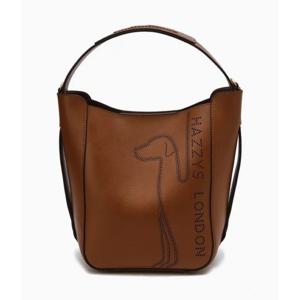 [헤지스] [달스턴] 레더 강아지 펀칭 토트 겸 숄더백 M/HIBA5F202W2