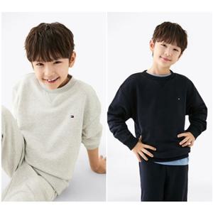 [타미힐피거칠드런TD] [UNISEX] 타임리스 스웨트셔츠 (T42F6KKO15CBT1)