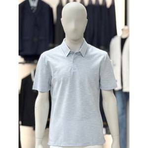 [바쏘옴므]스카이블루_Mixell PK 반팔 티셔츠 WSY2KT34A_SC