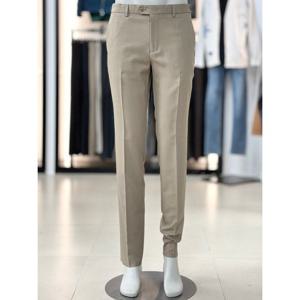 [바쏘옴므]베이지_히든 밴딩 슬림핏 셋업 바지  WSY1PF40A_SC