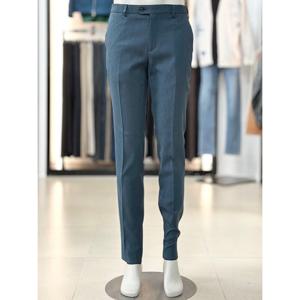 [바쏘옴므]그린_히든 밴딩 슬림핏 셋업 바지  WSY1PF39A_SC