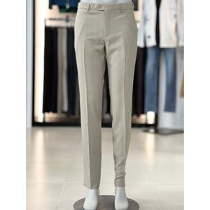 [바쏘옴므]베이지_히든 밴딩 슬림핏 셋업 바지  WSY1PF37A_SC