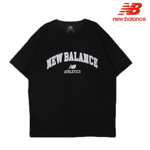 [뉴발란스]뉴발란스 UNI 아치로고 반팔티 세미오버핏 NBNEFCO213