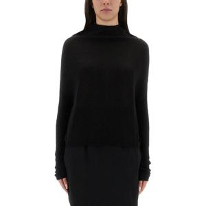 릭오웬스 블랙 하이넥 루즈 스웨터 RP02E4629 M09