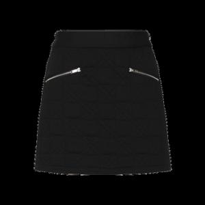 [핑]여성 자가드 지퍼 포켓 큐롯 스커트 121D1PC181_BK_GN