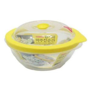 로이첸 전자렌지 용기 원형 730ML 반찬통 보관통
