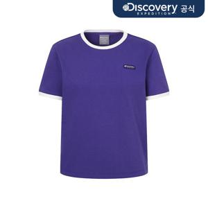 프레시벤트 여성 링거 반팔티셔츠 (PURPLE)  DWRS95053-PPS