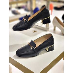 [미소페]여성 장식 포인트 로퍼 4CM 112119006 블랙_DJ