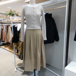 [르샵]뒷밴딩  롱 플리츠  스커트  (L1C46WSK100)_BP