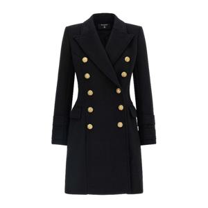 발망 10 버튼 더블브레스트 울 캐시미어 코트 FF1UB065WB50 0PA