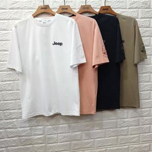 [지프](공용)  등판 산 프린트   반팔티셔츠 JP2TSU105_BP