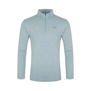 [밀레]간절기,여름 콜드엣지 멜란지 긴팔 집업 티_MVTST401_OD