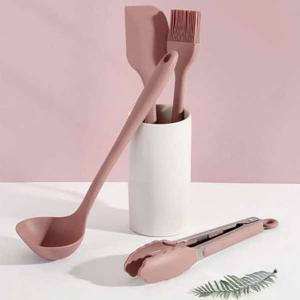 풍년 실리콘 뒤집개 스페츌러 스패출러 핑크 29cm