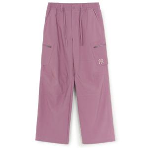 [MLB] (3AWPV0254-50PKD) 바시티 코튼터치 지퍼 카고 와이드팬츠