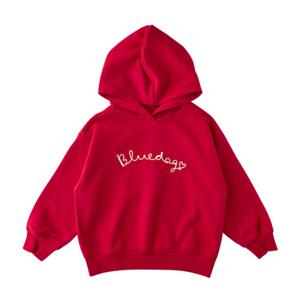 블루독스튜디오 [블루독](RD)넘버링후드스웨트셔츠(25A2533550) FW25가을상품 여아후드티