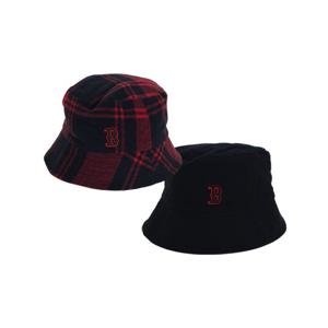 [엠엘비]MLB 공용 리버시블 체크 버킷햇 3AHTCW116-43RDS