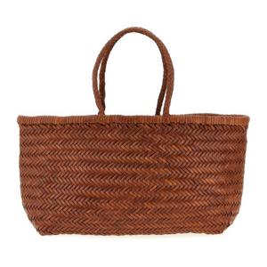 드래곤디퓨전 밤부 트리플 점 라지 숄더 백 8810DGW5MAT TAN