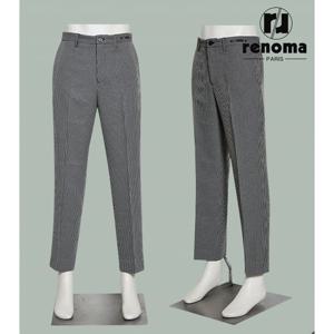 [레노마캐주얼]FW 가을겨울 다크그레이 체크가 멋스러운 슬랙스바지 RPLMBP61A