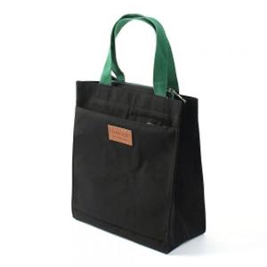 리빙 캔버스 토트백(25x28.5cm) (블랙그린) 천가방 가방 천가방 캔버스가방 캔버스백 보조가방