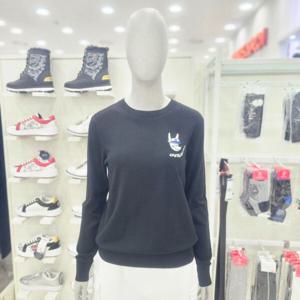 [까스텔바작][까스텔바작 골프]  여성 라운드 등판 레터 풀오버