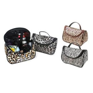 지브라 레오파드 빅 파우치 (거울포함)