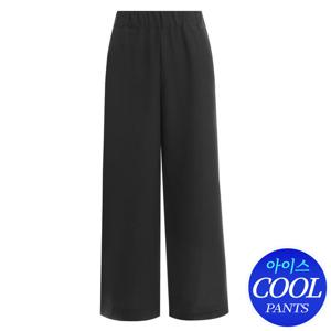 샵앤) 국산 여름 허리밴딩 쿨링 와이드 통바지 ACE-WPT-1426-블랙-z
