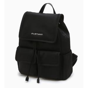 [질스튜어트ACC] JABA5E407BK [뉴나일론] 블랙 리사이클링 나일론 백팩