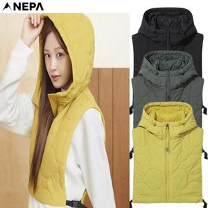 [네파][택가 89.000원](7LE1468) 남여 공용 써모 퍼프 유틸리티 후드 패딩 바라클라바