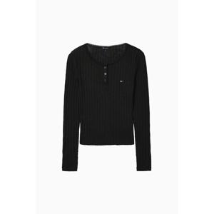 타미진 여성 슬림 립 롱 슬리브 (T32F7TTO44TWT1)