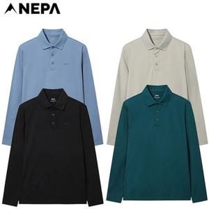 네파[택가 79.000원](7L55220) 남성 가을겨울 코나두 기본 긴팔 폴로 카라티셔츠