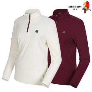 [마코] (여성)심플 반집업 티셔츠_MMW3TH61