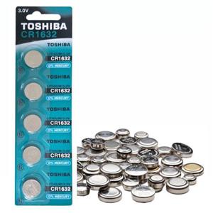 도시바 건전지 CR1632 5P 리튬버튼셀 단추 배터리 계산기건전지