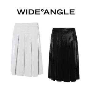 [와이드앵글]  WWU23Q02   PF 글램포먼스 롱 플리츠 스커트 큐롯 L