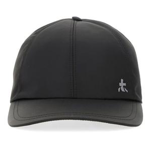 프리미아타 자수 로고 커브 브림 베이스볼 캡 BALL19 BLACK