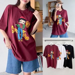 나야홍 / 위쉬몰 LI 헤이베베캐릭터티셔츠(U961H507) 빅사이즈