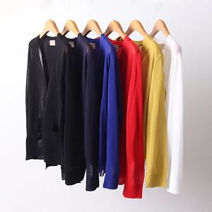 나야홍 / 빅사이즈여름가디건 D271L507 컬러링브이썸머가디건 R