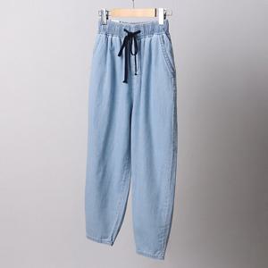 나야홍 / 빅사이즈청바지 D228L508 밴딩배기보이핏팬츠 LO