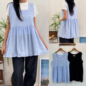 나야홍 / 위쉬몰 YP 사각도트레이어원피스(V037H508) 빅사이즈